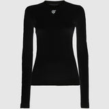 Maglia intima donna maniche lunghe Pissei Mindanao - Nero - F