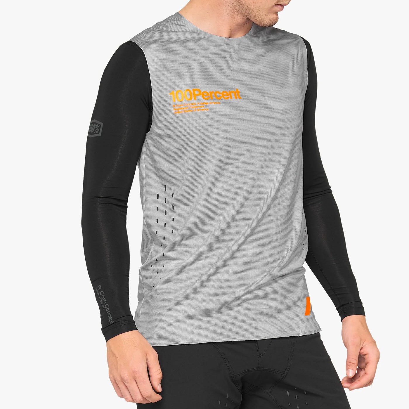 Maglia senza maniche 100% R-Core CONCEPT - Grigio - P