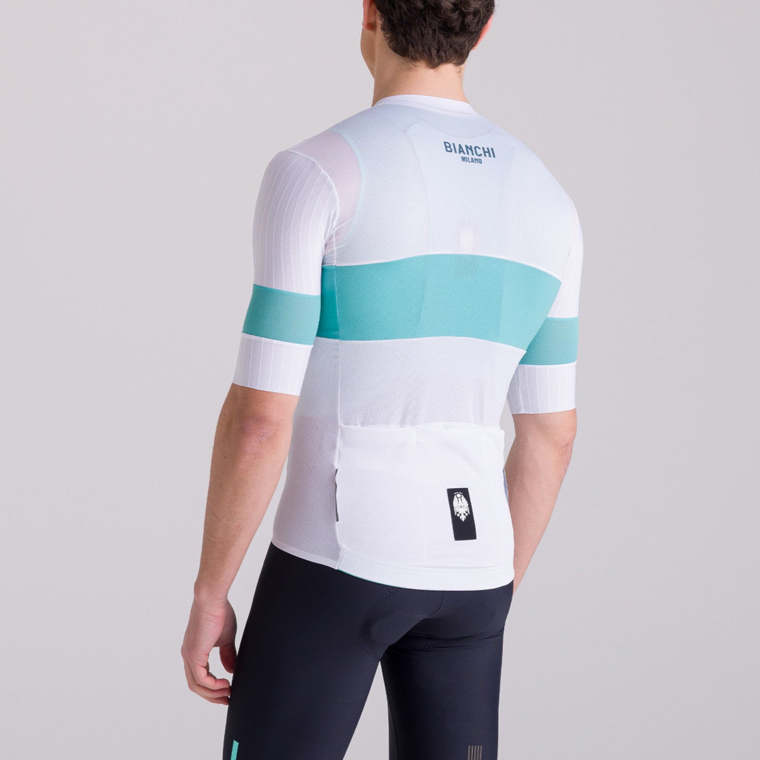 Bianchi Milano Race Trikot - Weiß