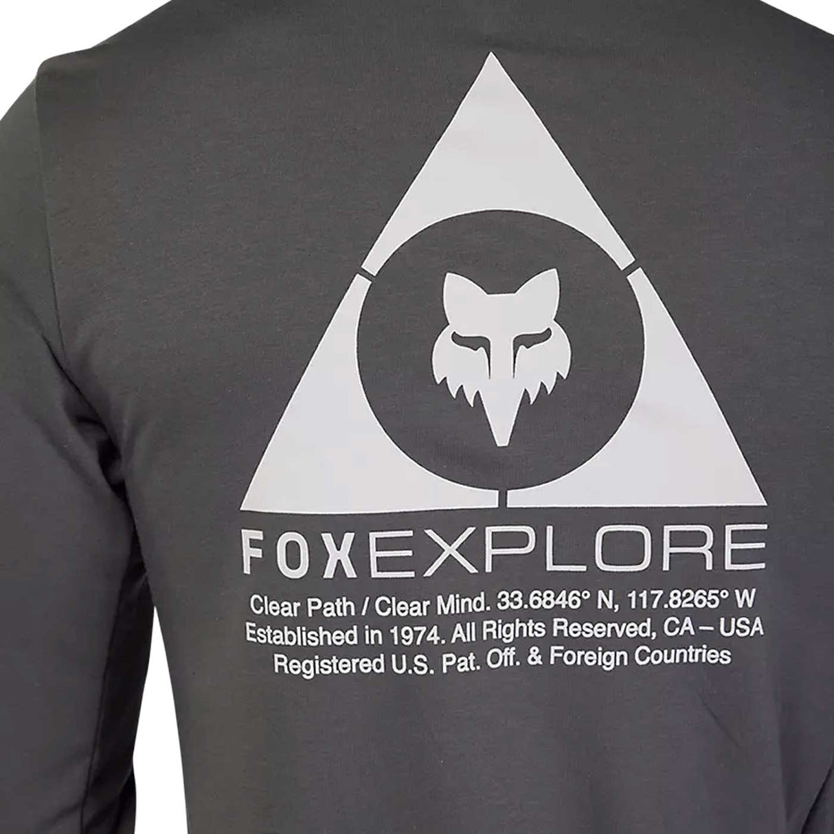 Maglia maniche lunghe Fox Ranger Tred Drirelease - Grigio - O