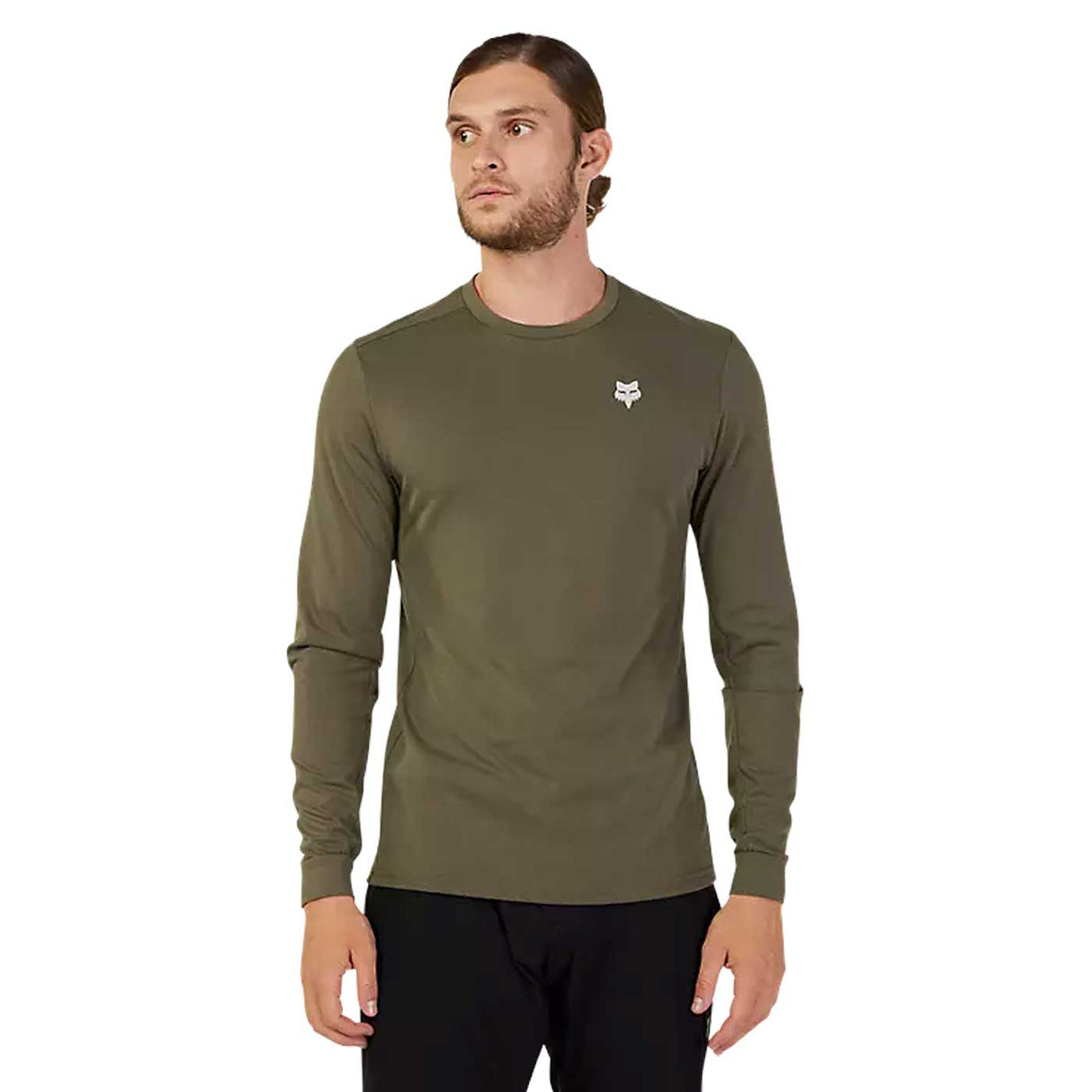 Maglia maniche lunghe Fox Ranger Tred Drirelease - Verde - F