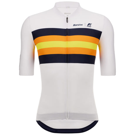 Maglia Le Vrai Santini x K-WAY - Bianco - Q