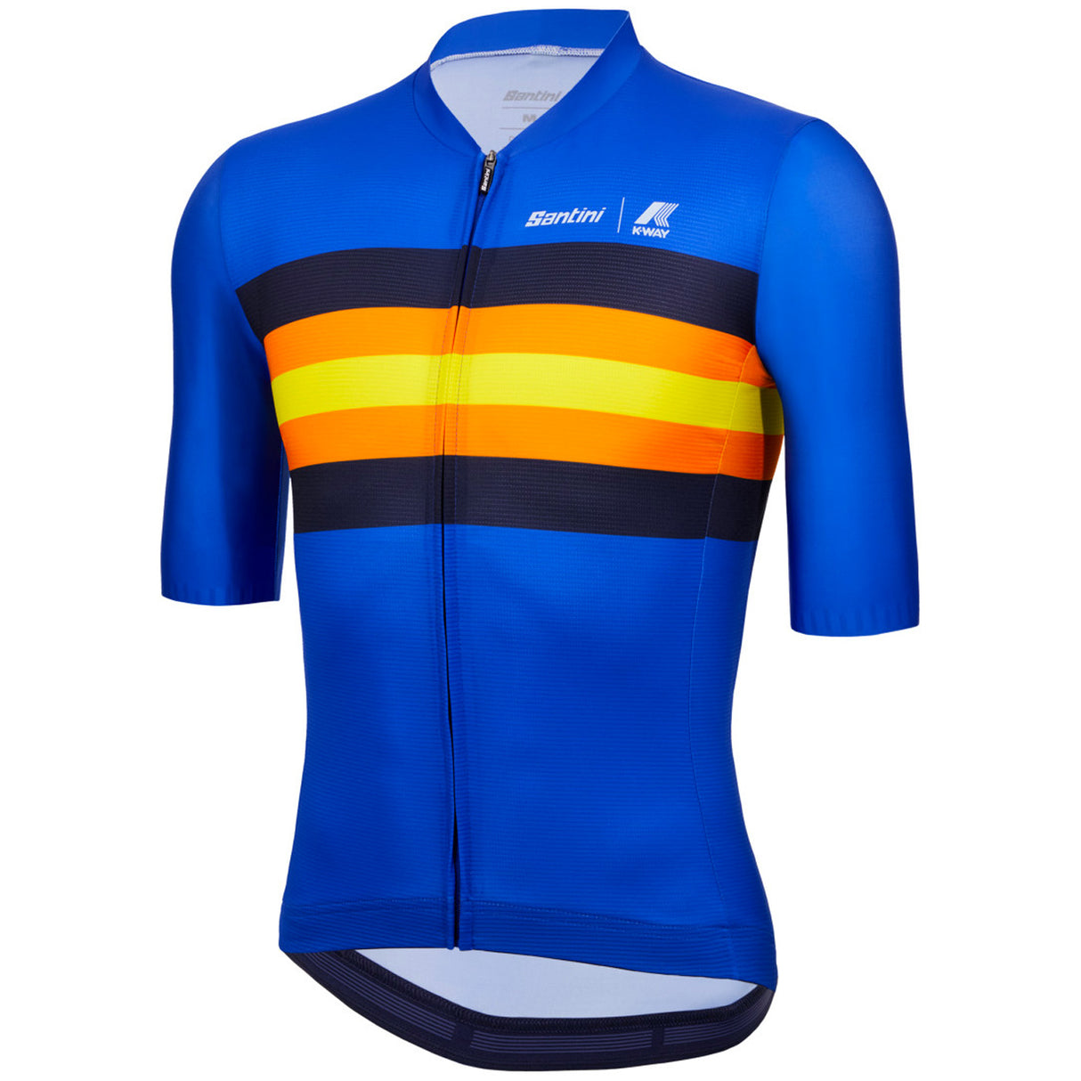 Maglia Le Vrai Santini x K-WAY - Blu - F