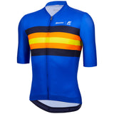 Maglia Le Vrai Santini x K-WAY - Blu - F