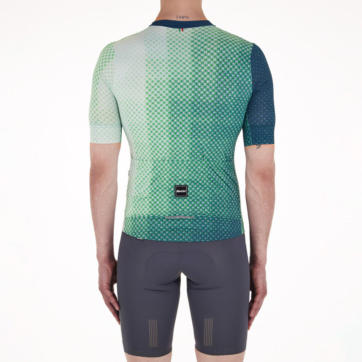 Maglia Santini Paws Forma - Verde - I