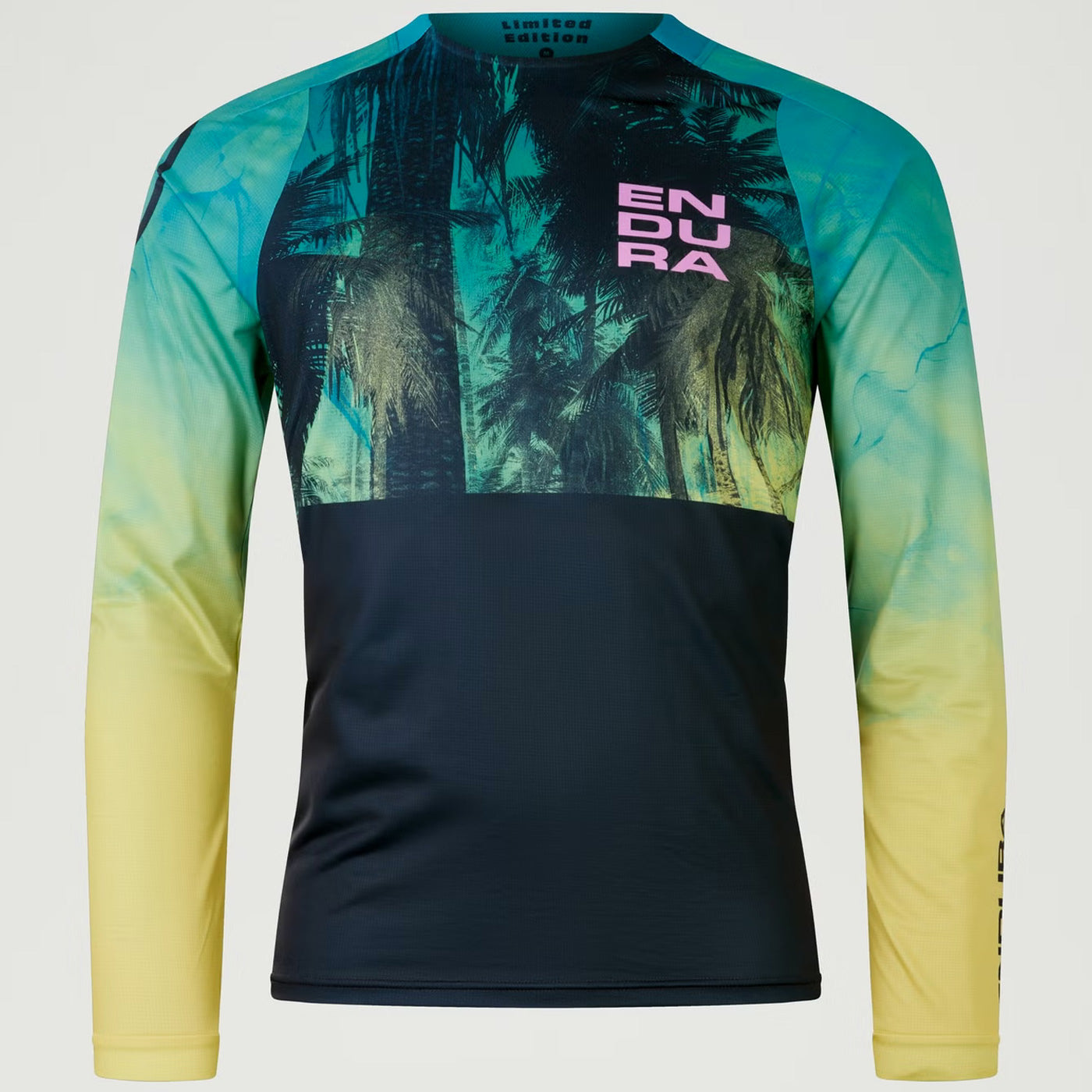 Maglia maniche lunghe Endura Tropical Print LTD - Azzurro - D