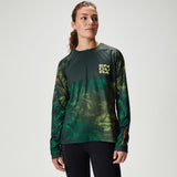 Maglia maniche lunghe donna Endura Tropical Tee LTD - Verde - B
