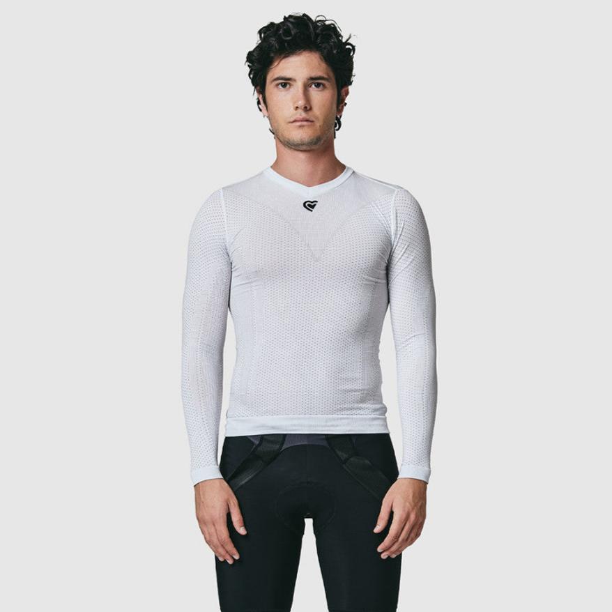 Maglia intima maniche lunghe Pissei Mindanao - Bianco - H
