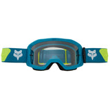 Maschera Fox Main Core - Blu giallo - A
