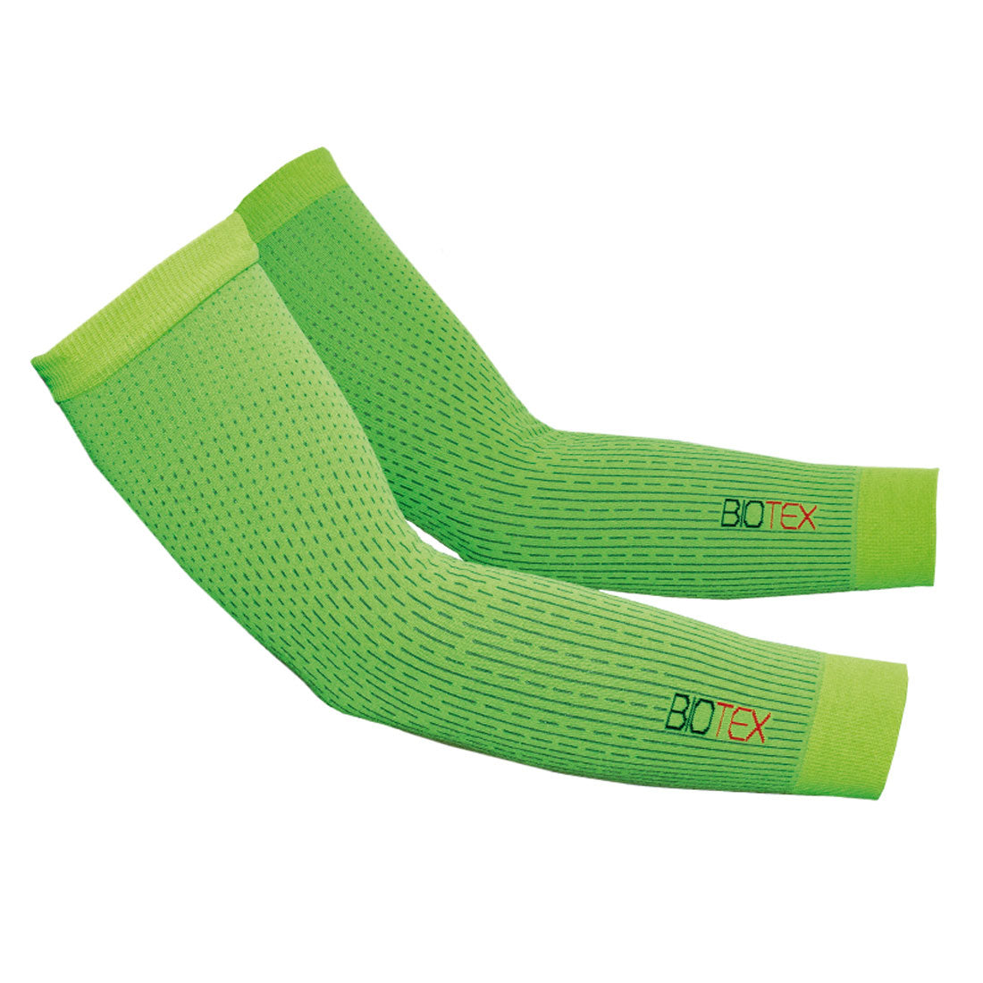 Biotex Light arm warmers Green All4cycling