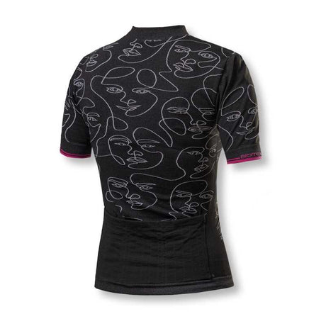 Maglia donna Biotex Visi Soffio - Nero - N