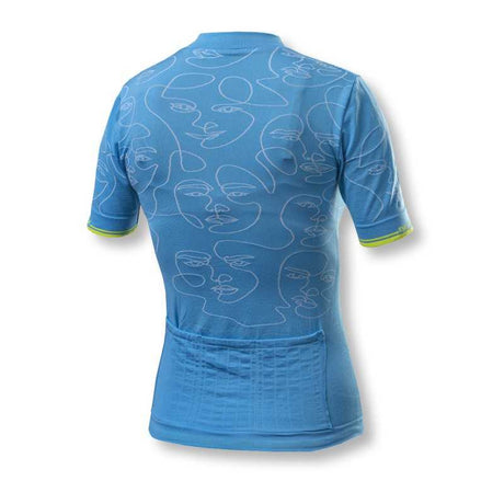 Maglia donna Biotex Visi Soffio - Azzurro - F