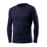 Maglia Intima maniche lunghe Biotex Merino - Blu - I