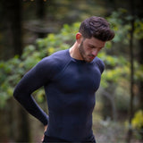 Maglia Intima maniche lunghe Biotex Merino - Blu - M