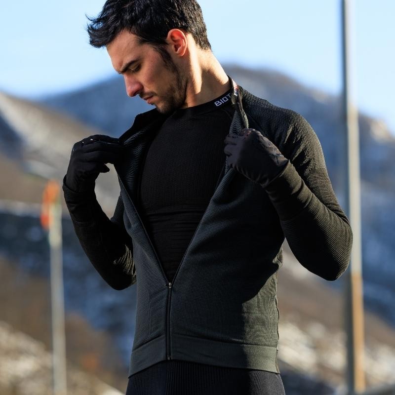 Maglia Intima maniche lunghe Biotex Fit 4.0 - Nero - D