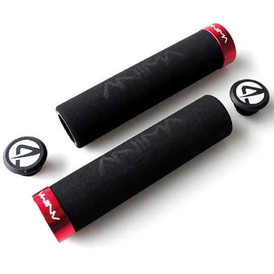 Anima Eva Foam Grips - Black red