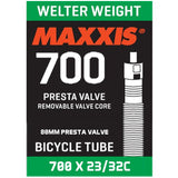 Camera d'aria Maxxis welter weight 700x23/32 - Presta 80 mm - B