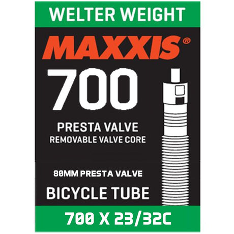 Camera d'aria Maxxis welter weight 700x23/32 - Presta 80 mm - B