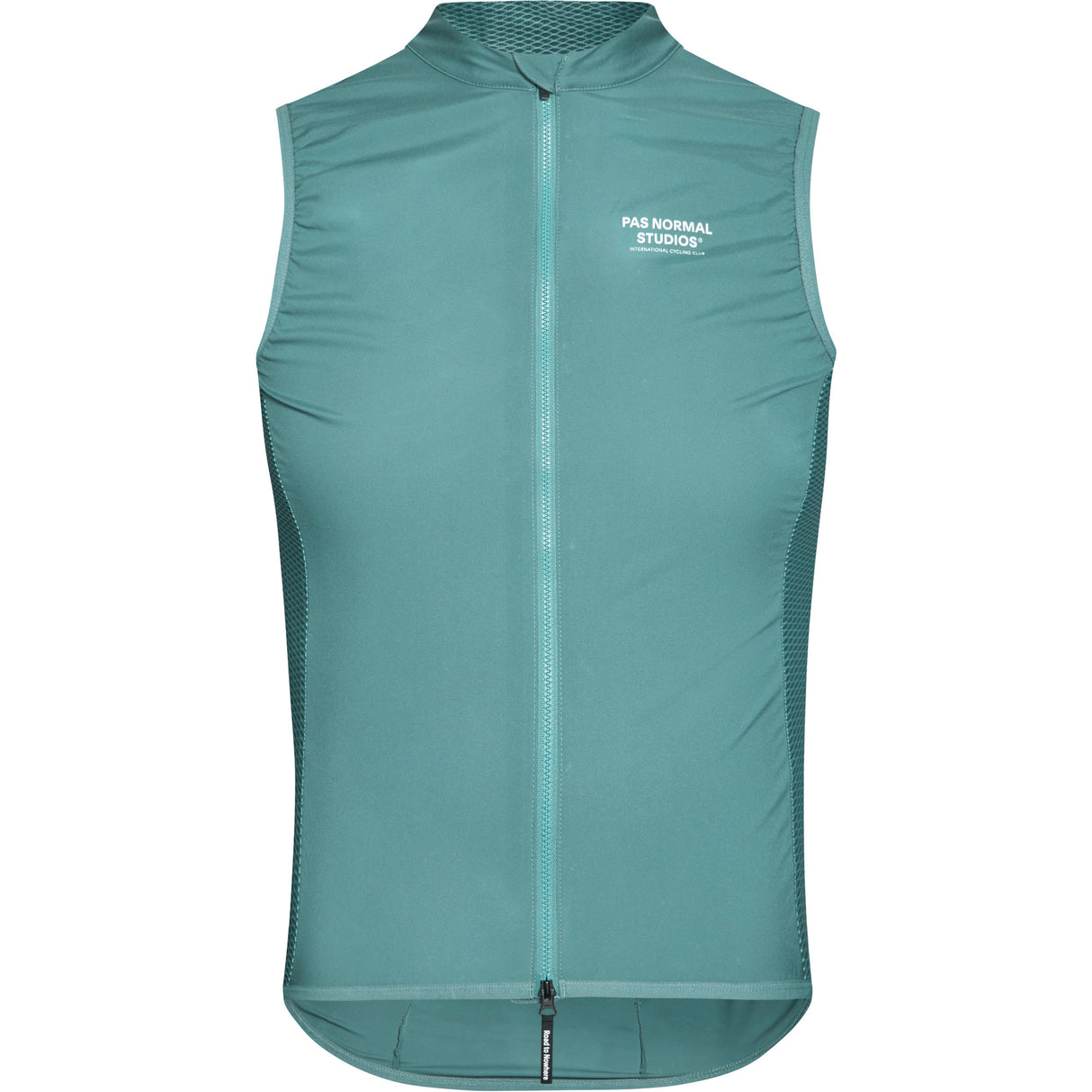 Gilet Pas Normal Studios Mechanism Stow Away - Verde grigio - A