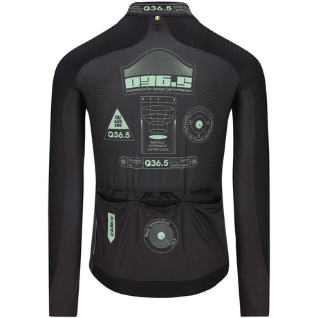 Maglia maniche lunghe Q36.5 Gregarius Hybrid Light Retrofuture - Nero - P