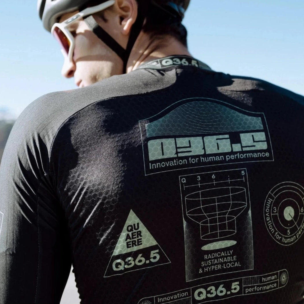 Maglia maniche lunghe Q36.5 Gregarius Hybrid Light Retrofuture - Nero - D