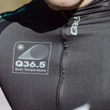 Maglia maniche lunghe Q36.5 Gregarius Hybrid Light Retrofuture - Nero - C