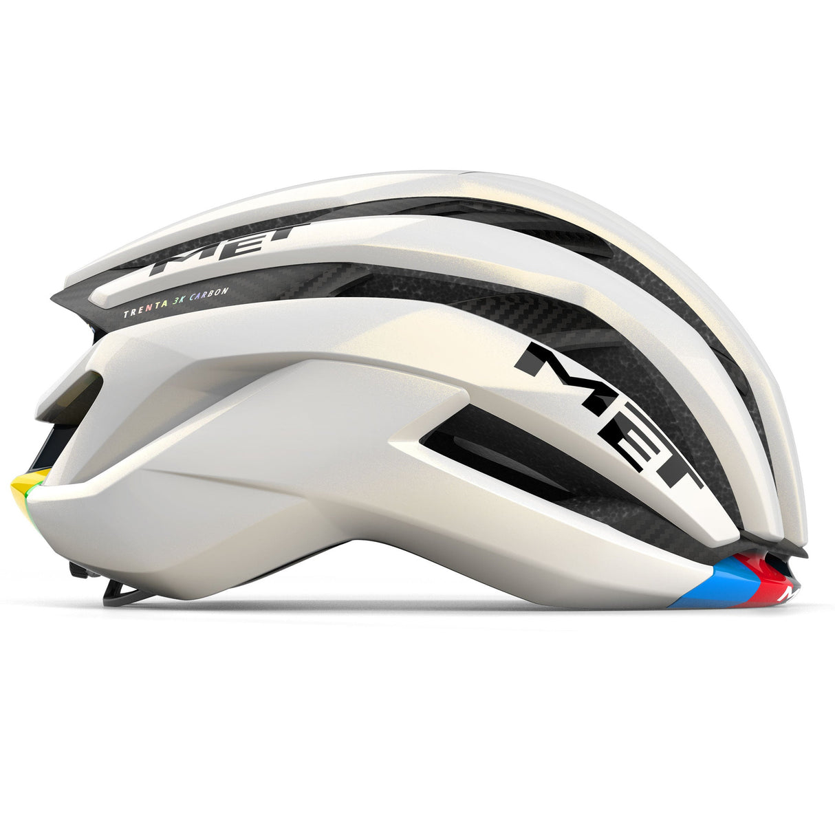Met Trenta 3K Carbon Mips Tadej Pogacar - Rainbow Limited Edition Helmet