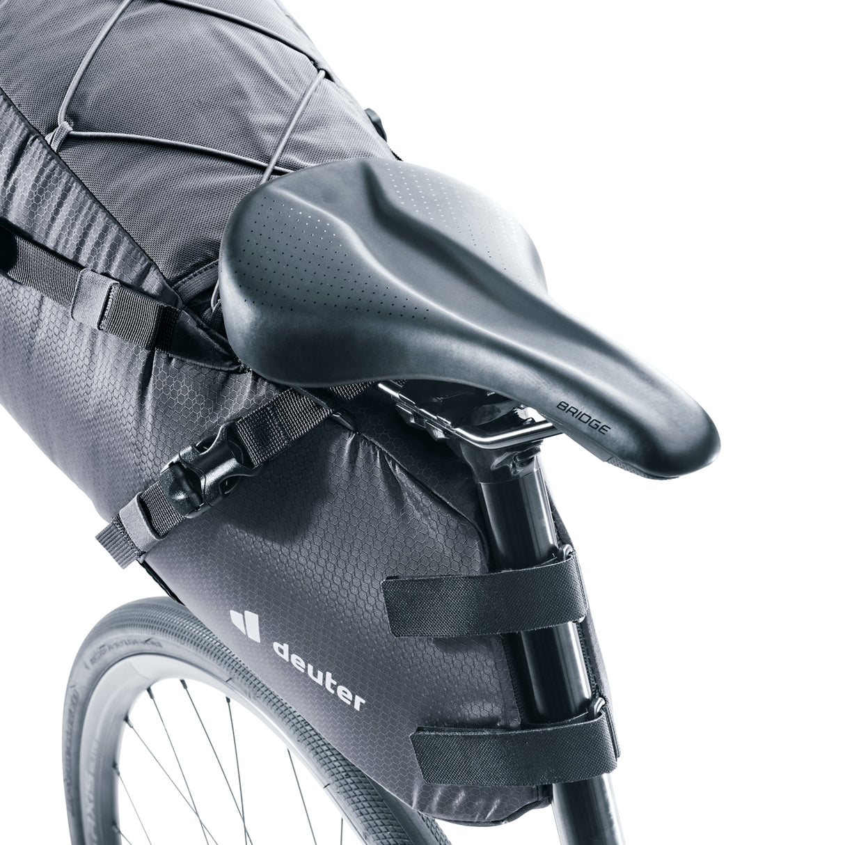 Borsello sottosella Deuter Mondego SB 16 - Nero - H