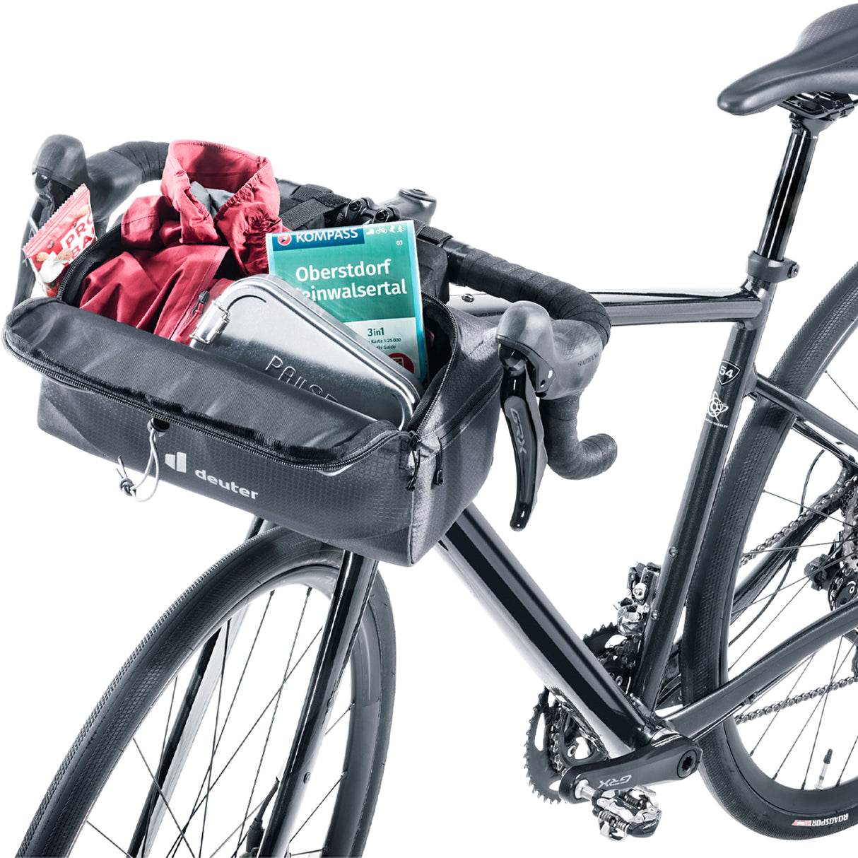 Borsa manubrio Deuter Mondego HB 8 - Nero - A