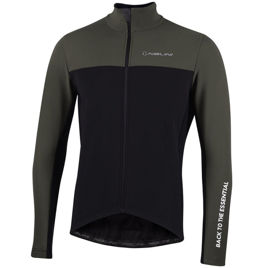Nalini New Road jacke - Grun schwarz