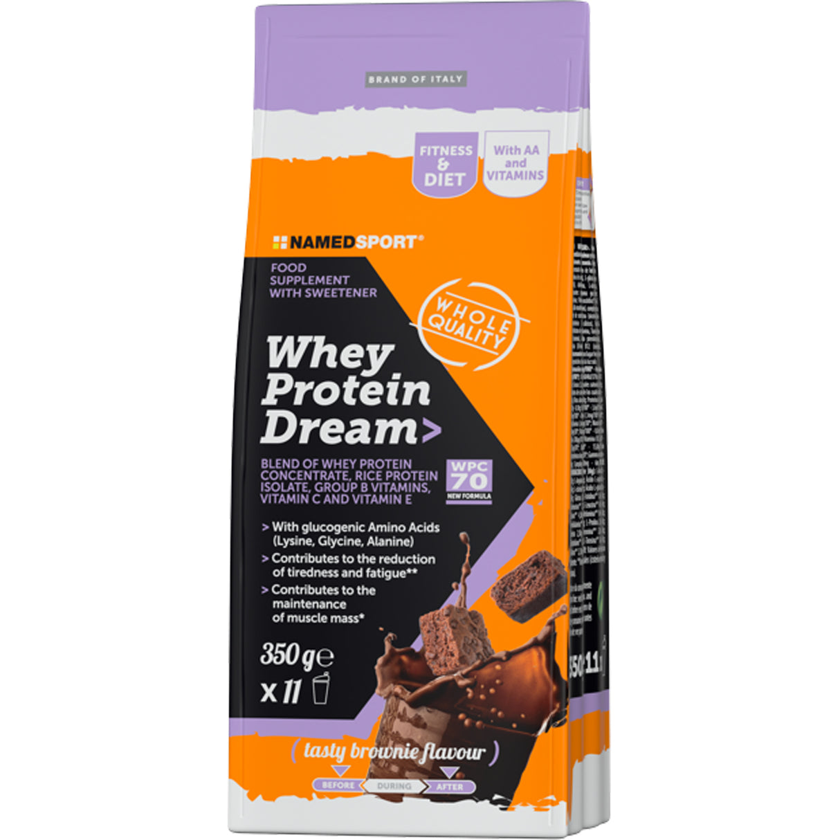 Whey Protein Dream 350g - Tasty Brownie - P