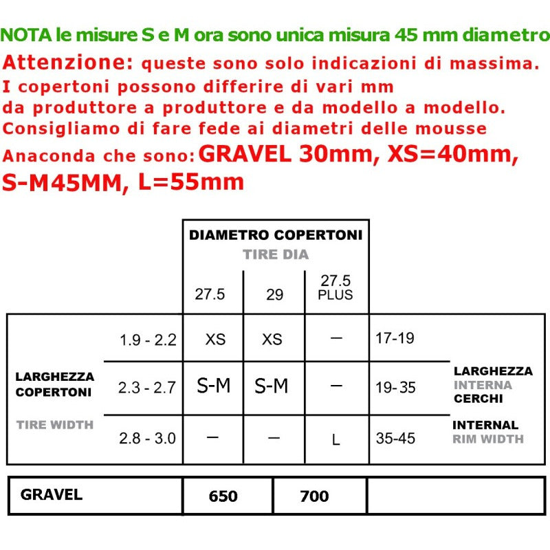 Barbieri Anaconda 3.0 Mousse Gravel - 700x35/45