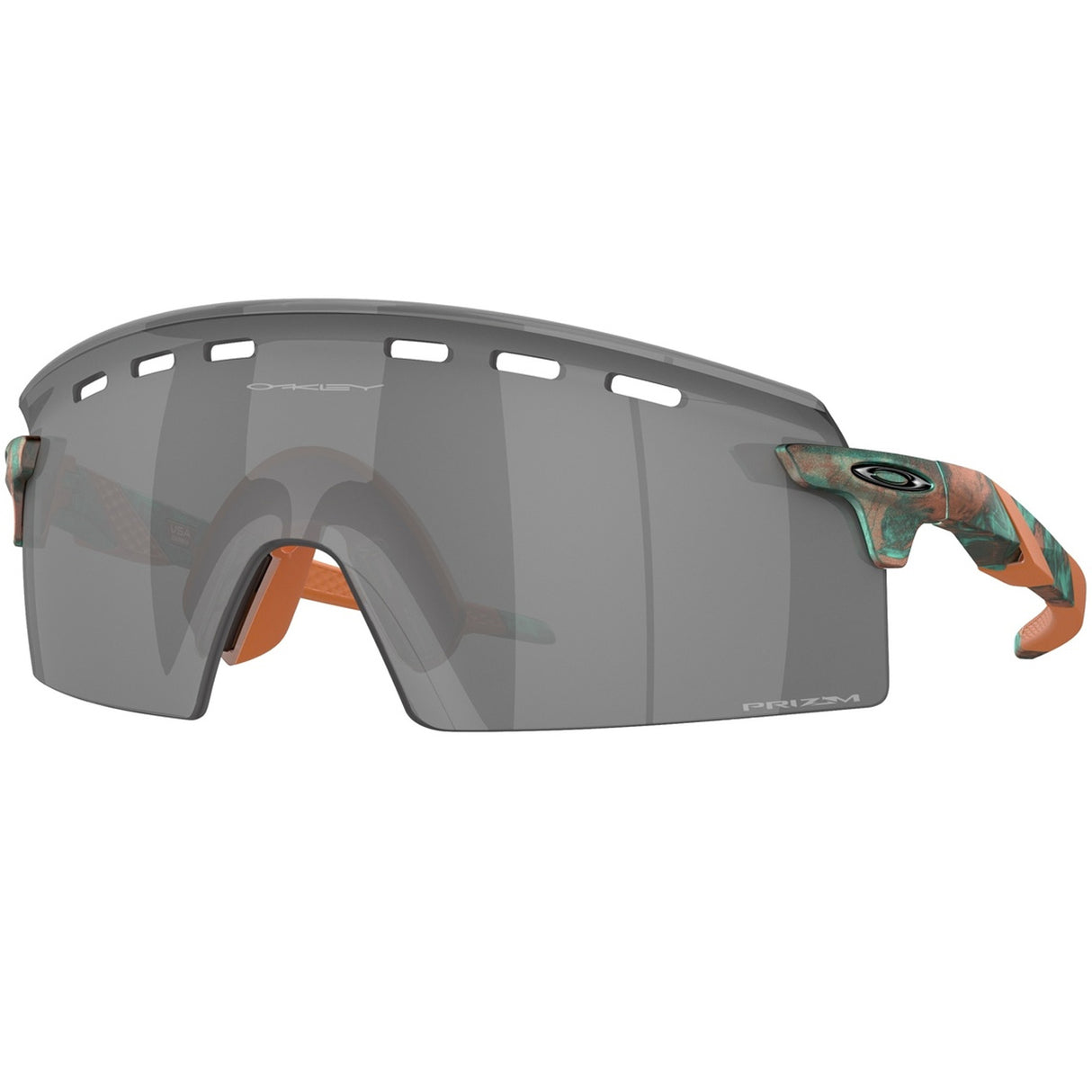 Occhiali Oakley Encoder Strike Vented - Fern Swirl Prizm Road Black - N