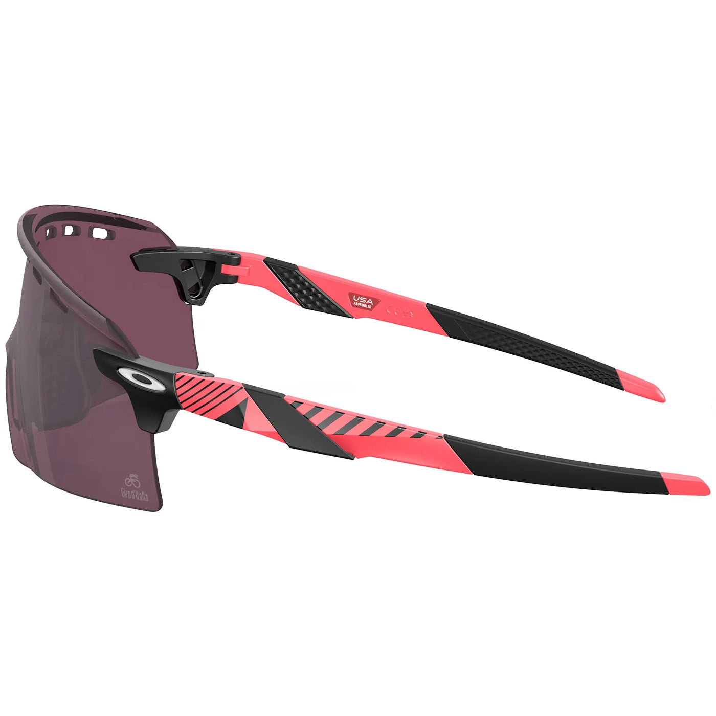 Occhiali Oakley Encoder Strike Vented Giro d'Italia - Pink Stripes Prizm Road
