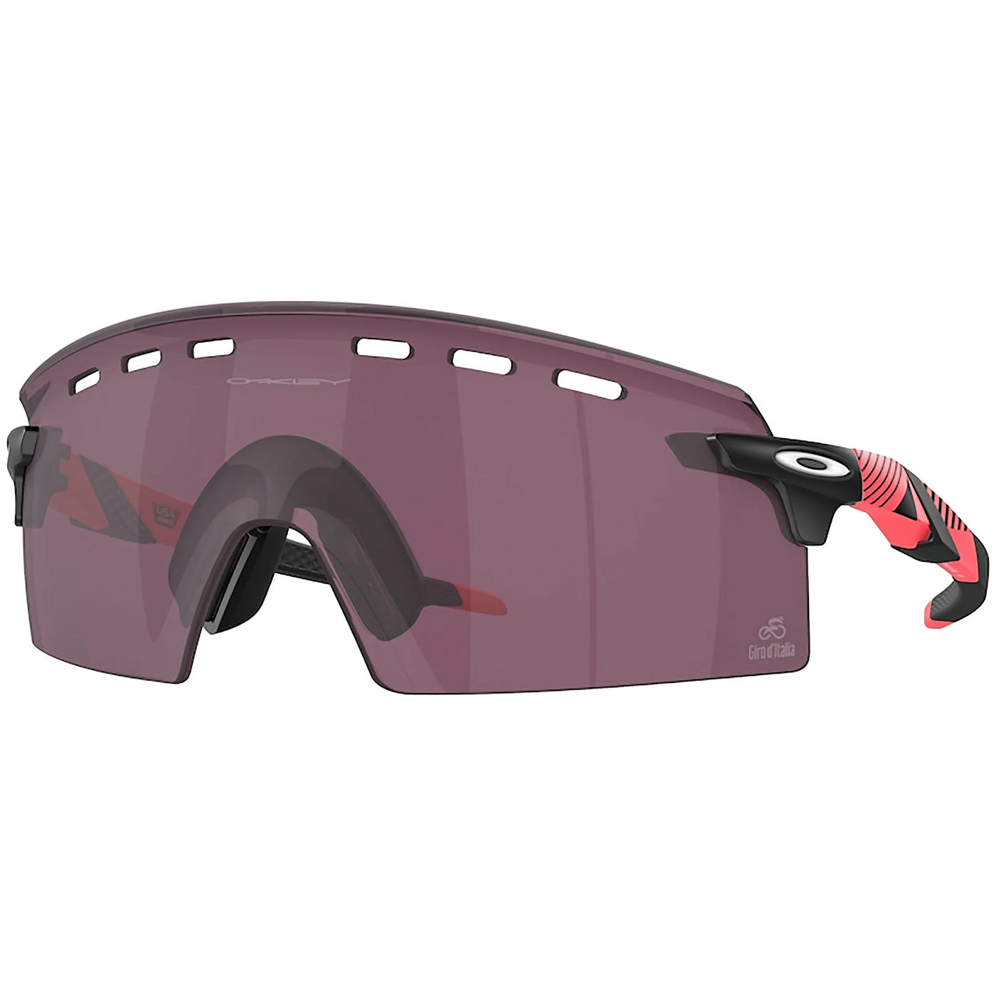 Occhiali Oakley Encoder Strike Vented Giro d'Italia - Pink Stripes Prizm Road