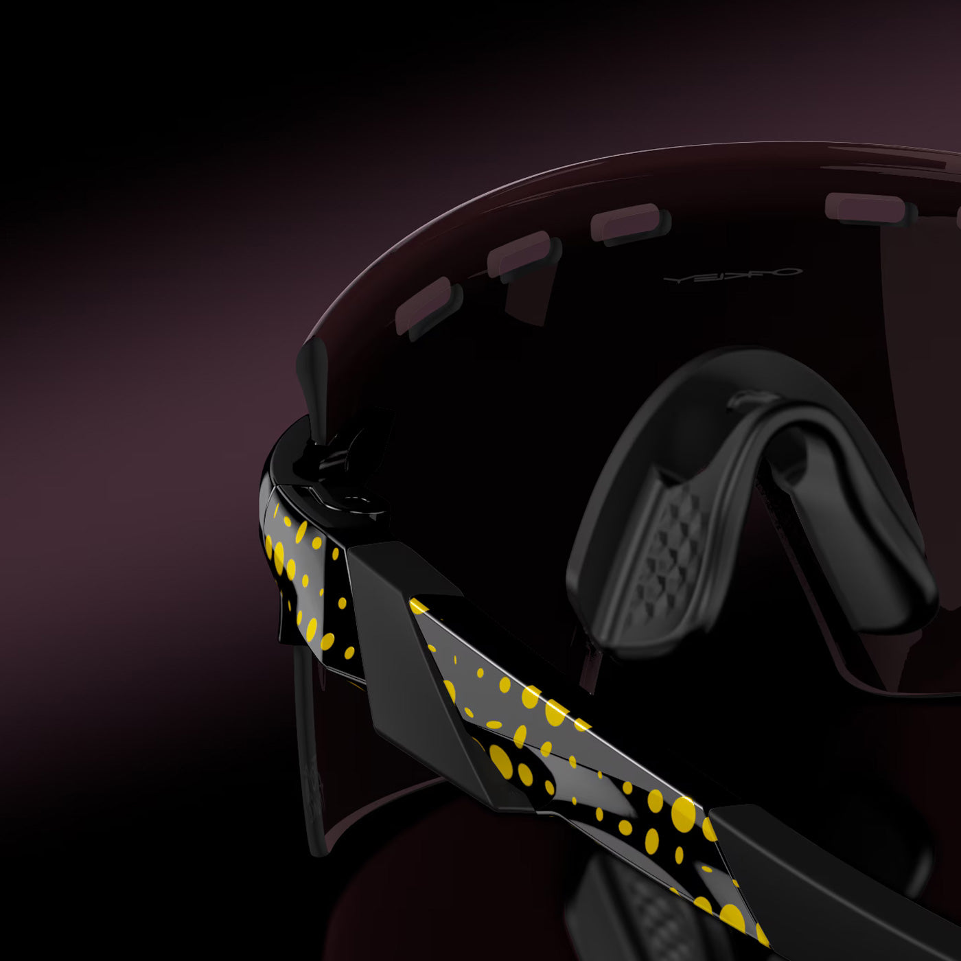 Occhiali Oakley Encoder Strike Vented Tour de France - Black Ink Prizm Road - L