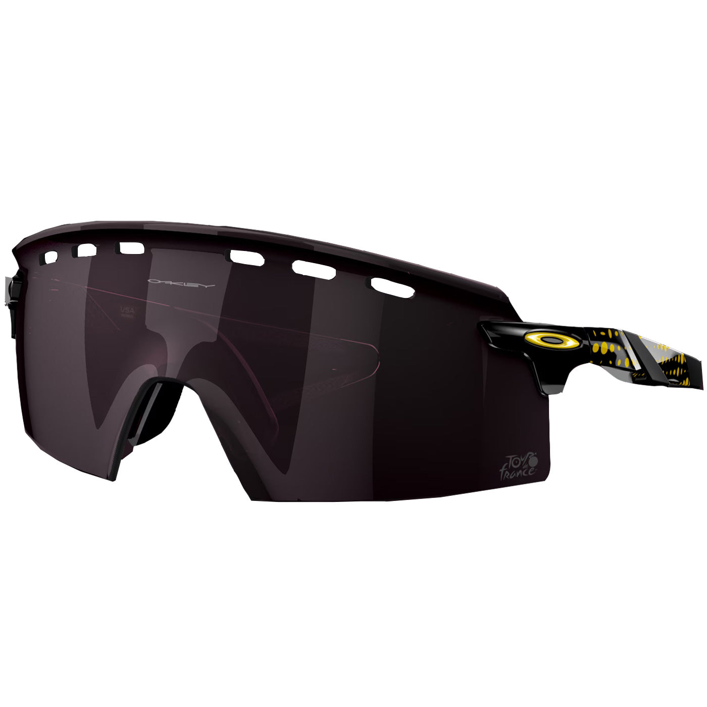 Oakley Encoder Strike Vented Tour de France sunglasses - Black Ink Prizm Road