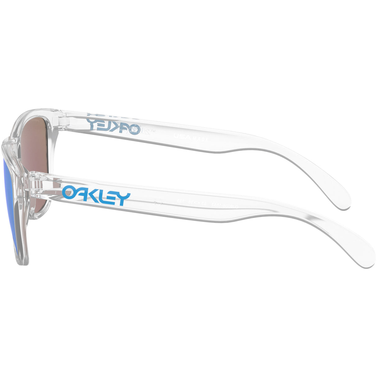 Occhiali Oakley Frogskins XS - Polished Clear Prizm Sapphire - F