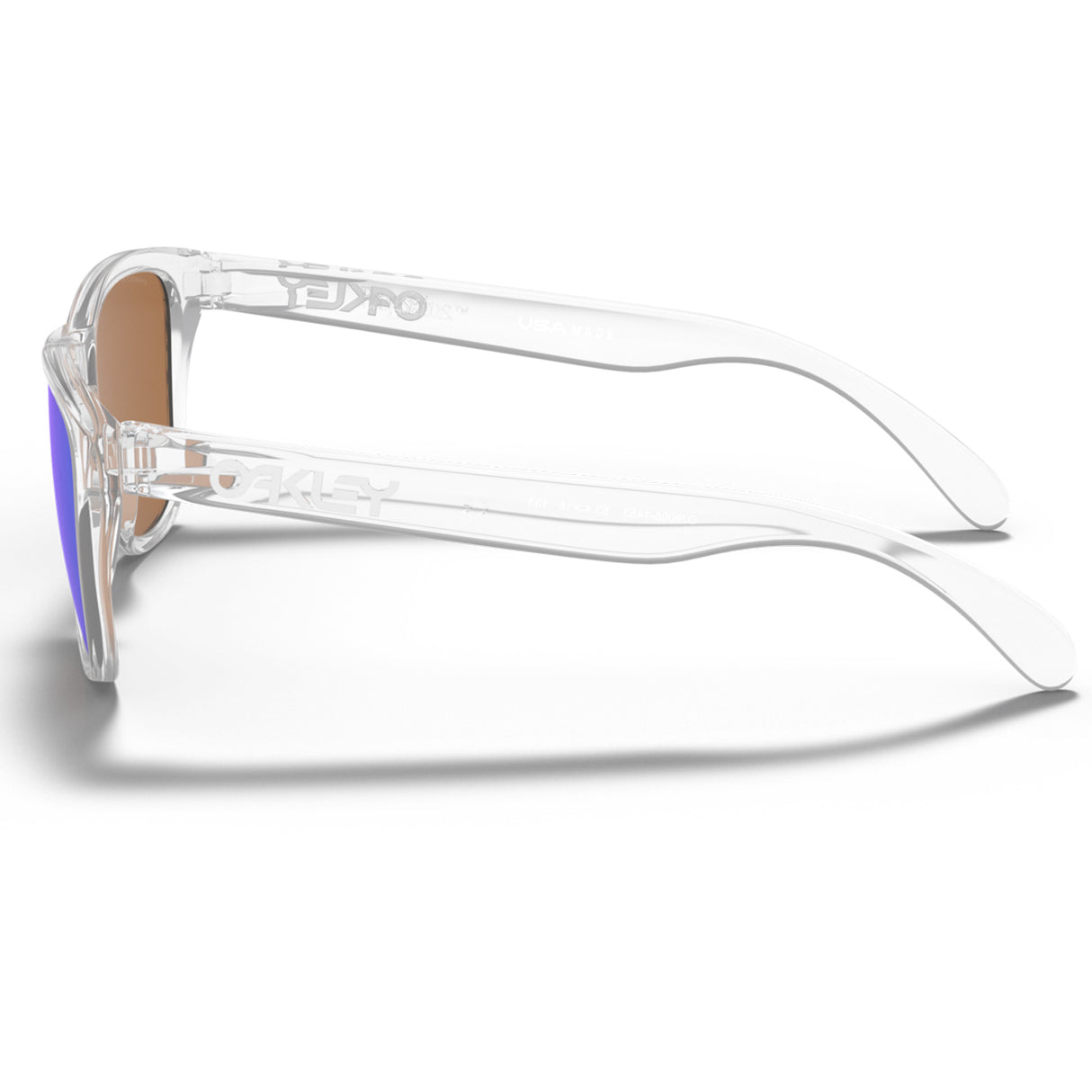 Occhiali Oakley Frogskins XS - Polished Clear Prizm Violet - G