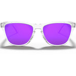 Lunettes Oakley Frogskins XS - Polished Clear Prizm Violet