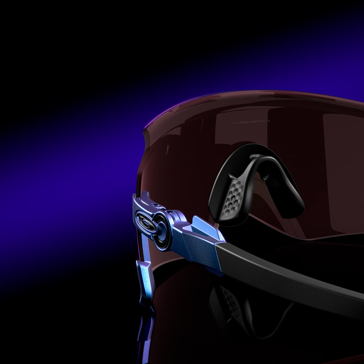 Occhiali Oakley Kato Solstice Collection - Cyan Blue colorshift prizm sapphire - D