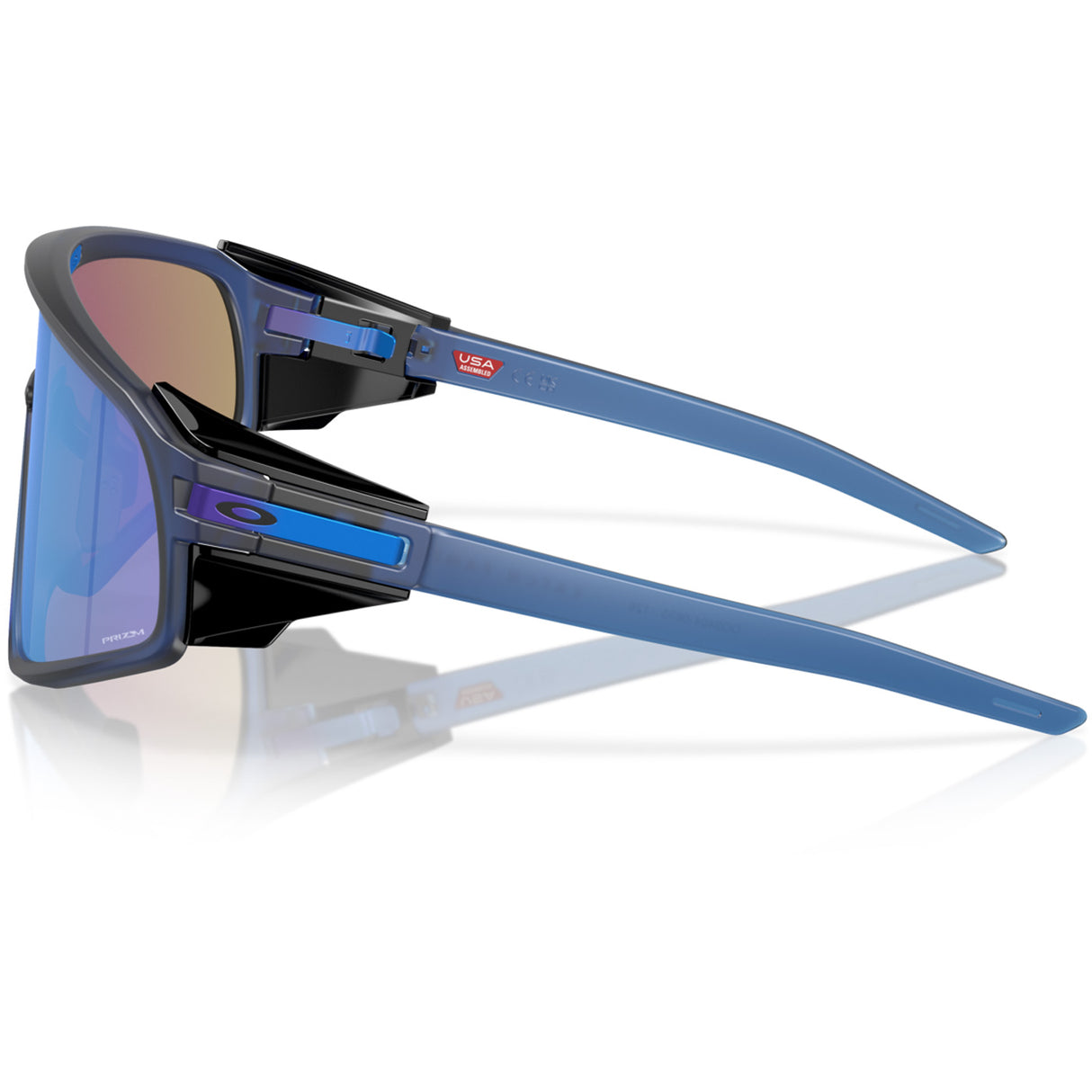 Occhiali Oakley Latch Panel - Matte Trans Navy Prizm Sapphire - A