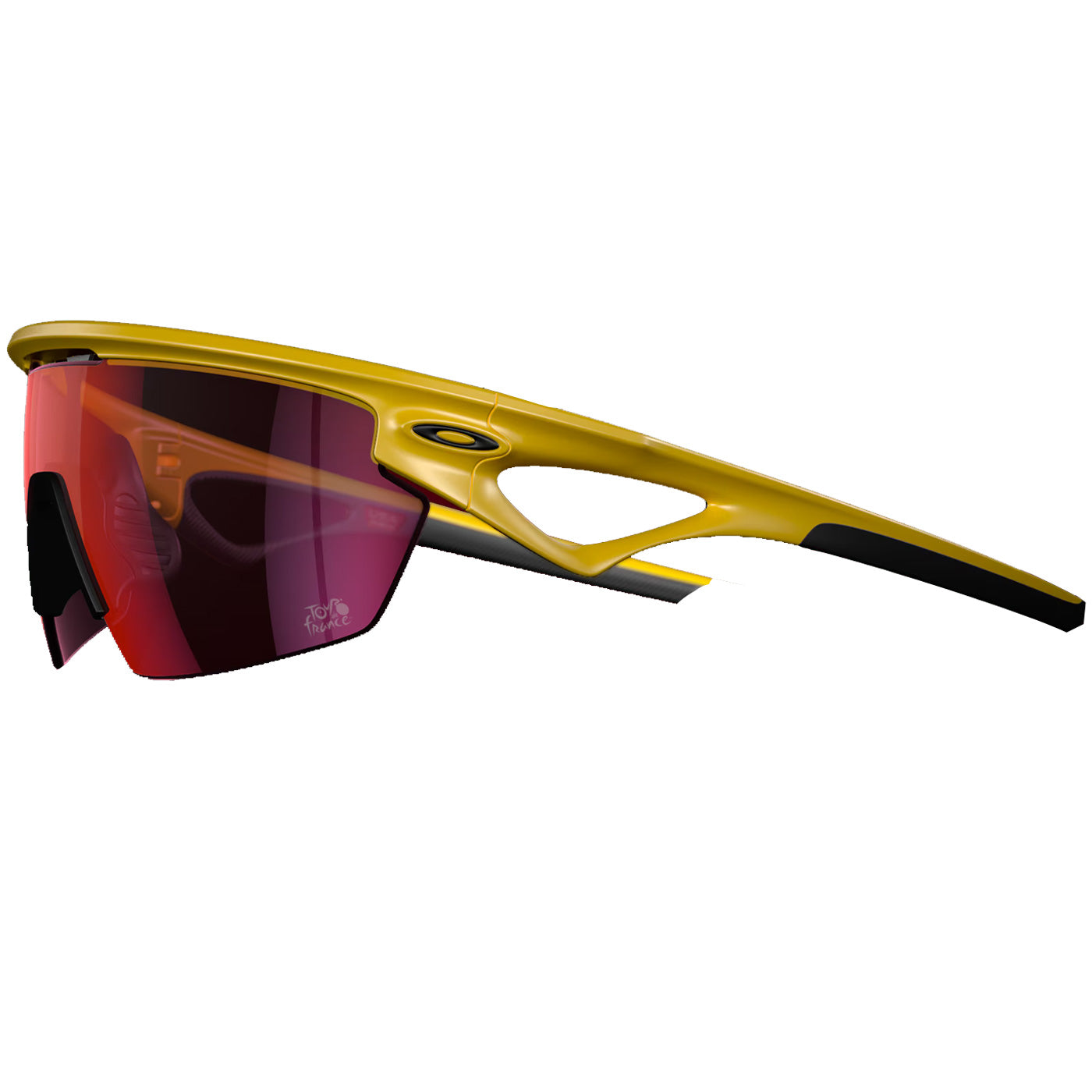 Occhiali Oakley Sphaera Tour de France - Matte Yellow Prizm Road - M