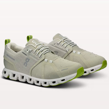 Scarpe donna On Cloud 5 Waterproof - Verde chiaro - M