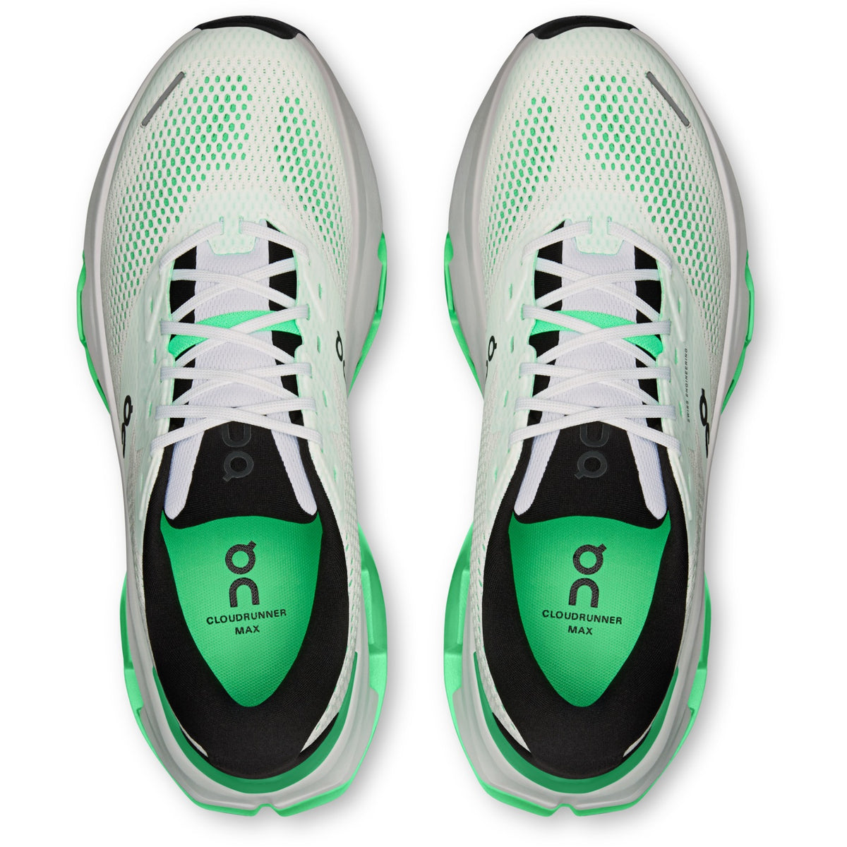 Scarpe On Cloudrunner 3 Max - White Verdite