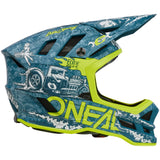 Casco O'neal Blade Polyacrylite HR - Blu verde - F