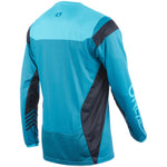 O'neal Element Fr Hybrid long sleeves jersey - Green blue