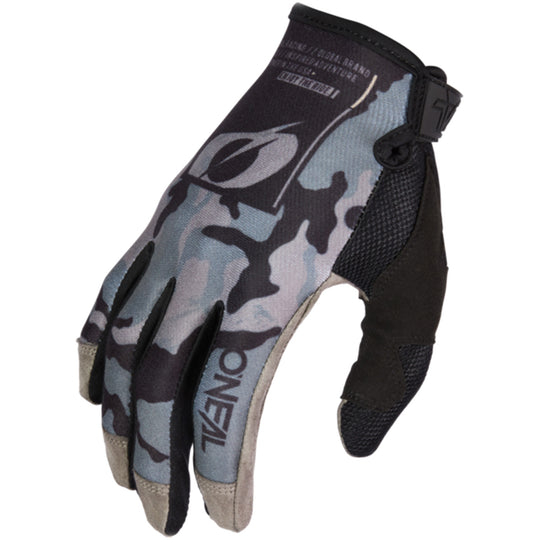 O'neal Mayhem Camo handschuhe - Schwarz grau