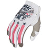 O'neal Mayhem Pistons gloves - White