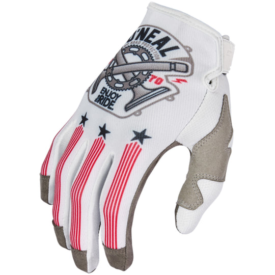 O'neal Mayhem handschuhe Pistons - Weiss